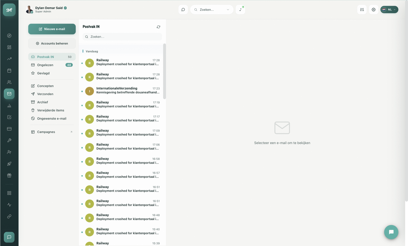 Unified inbox